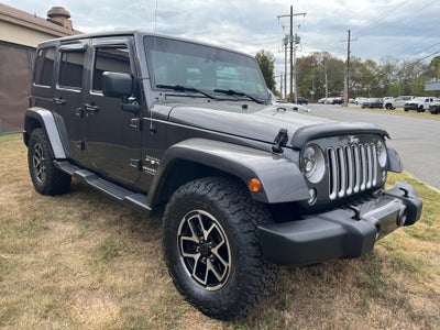 2016 Jeep Wrangler Unlimited Sahara