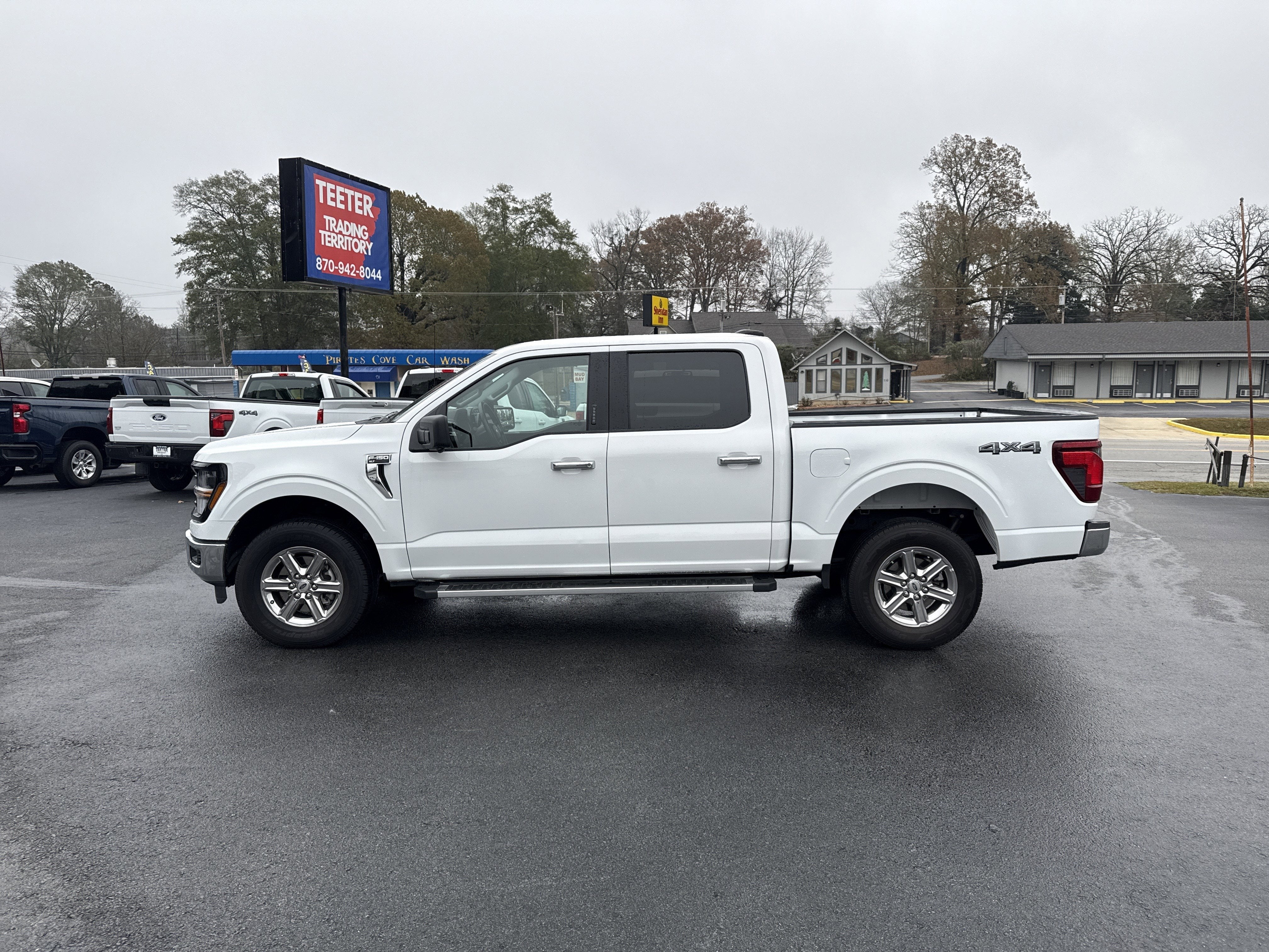 Used 2024 Ford F-150 XLT with VIN 1FTFW3L83RKE02446 for sale in Little Rock