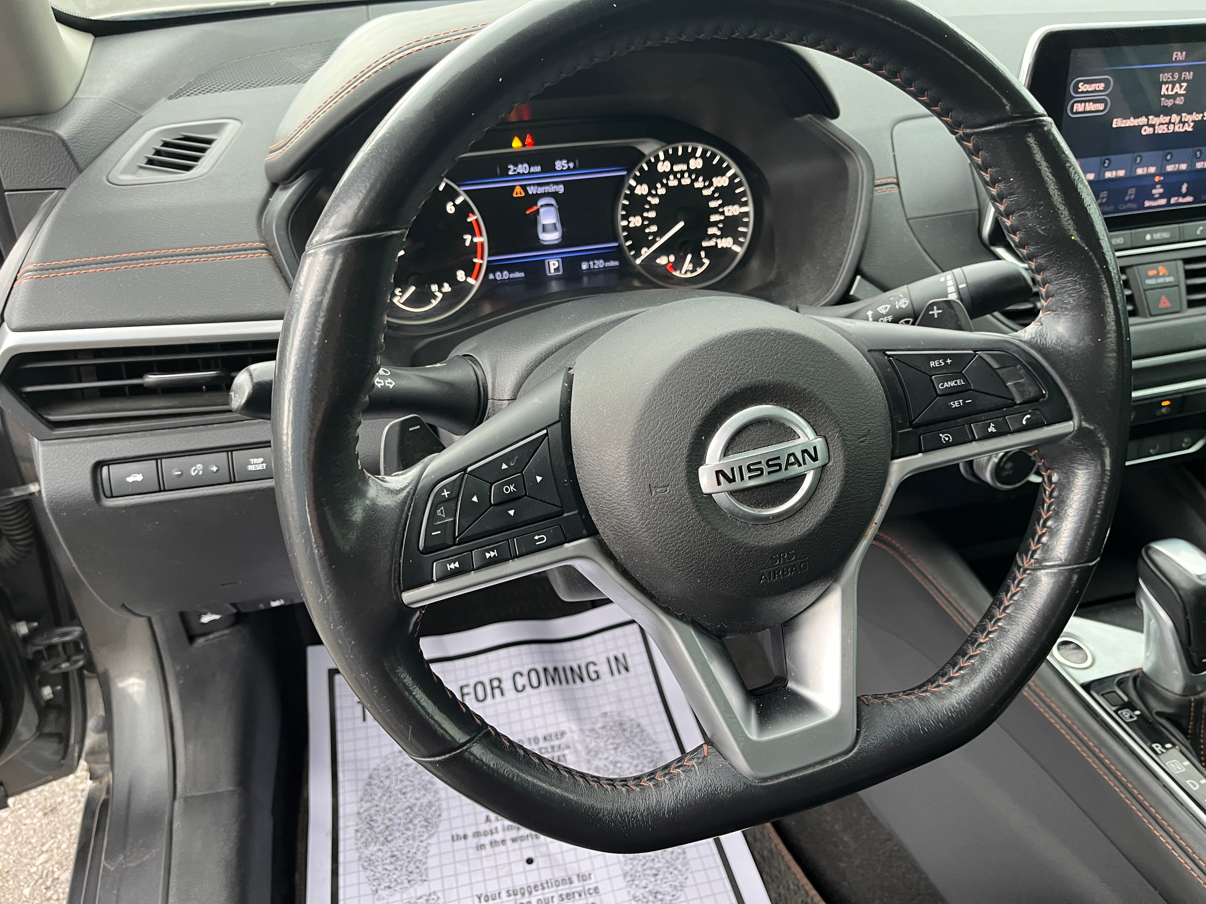 2022 Nissan Altima 2.5 SR