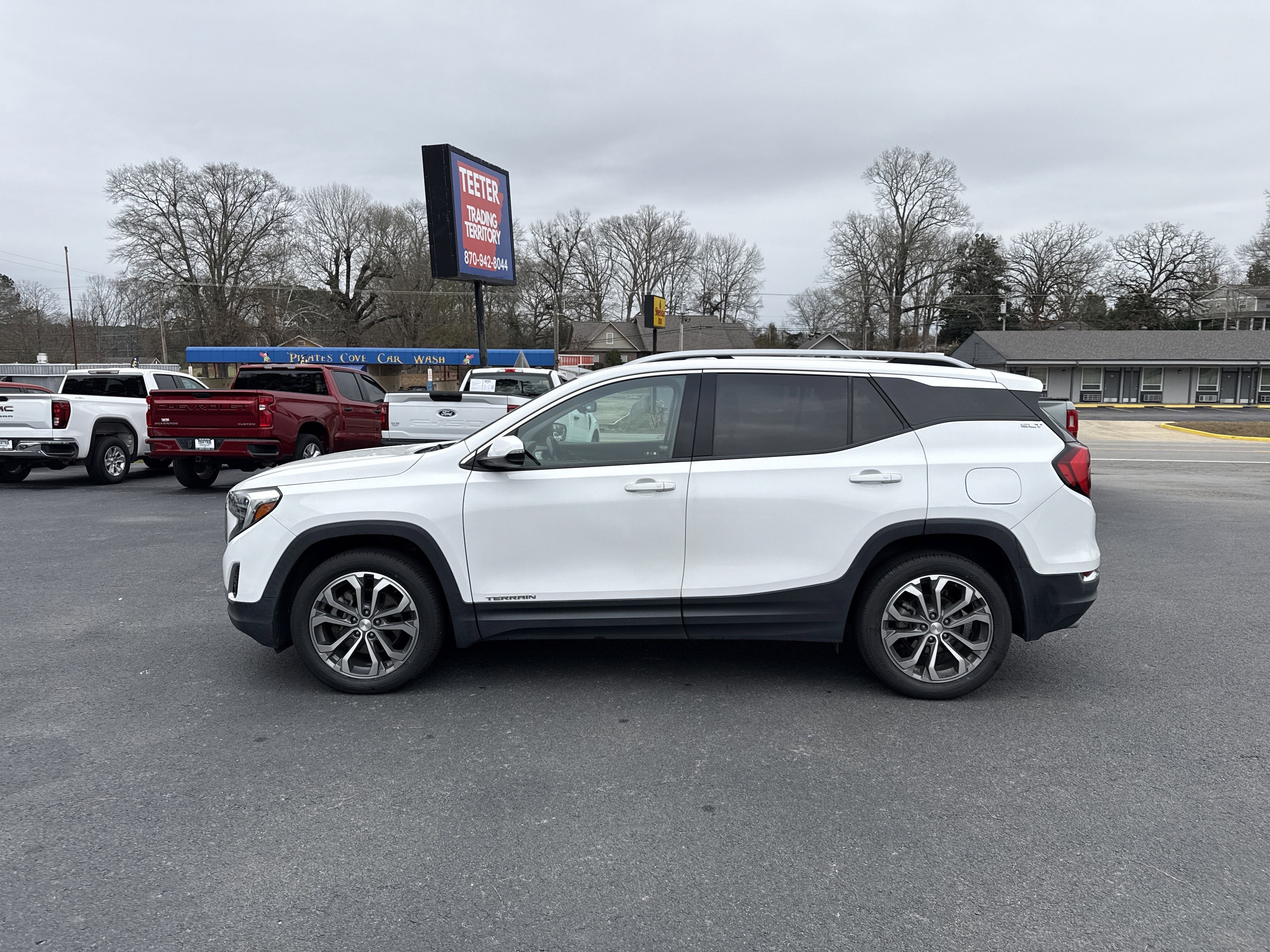 Used 2020 GMC Terrain SLT with VIN 3GKALPEXXLL236547 for sale in Malvern, AR