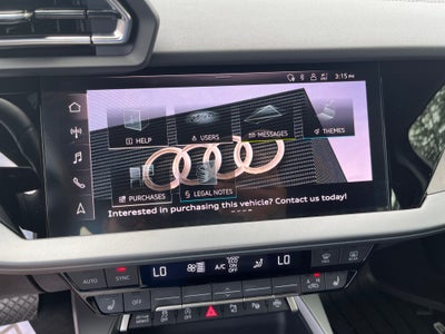 2025 Audi A3 Premium