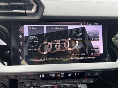2025 Audi A3 Premium
